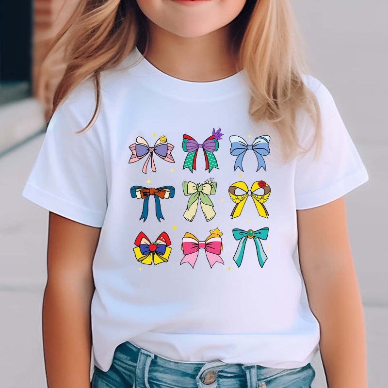 

Bow & 100% T- - Top, , For /summer, 12 And