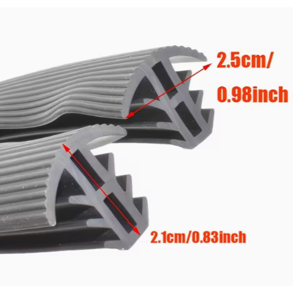 4M/13.12FT Universalus Automobilio Sėdynės Bėgelių Sandarinimo Guminis Lipdukas, Dulkėms Atsparus Sandarinimo Rinkinys, EPDM Bėgių Dulkėms Apsaugančios Dangos, Skirtos Specifiniams Mikroautobusų Modeliams - Itin Tvirtas Slankiojančio Bėgio Apsaugos Elementas, Garasulio Sandarinimo Juosta Centrinei Konsolei
