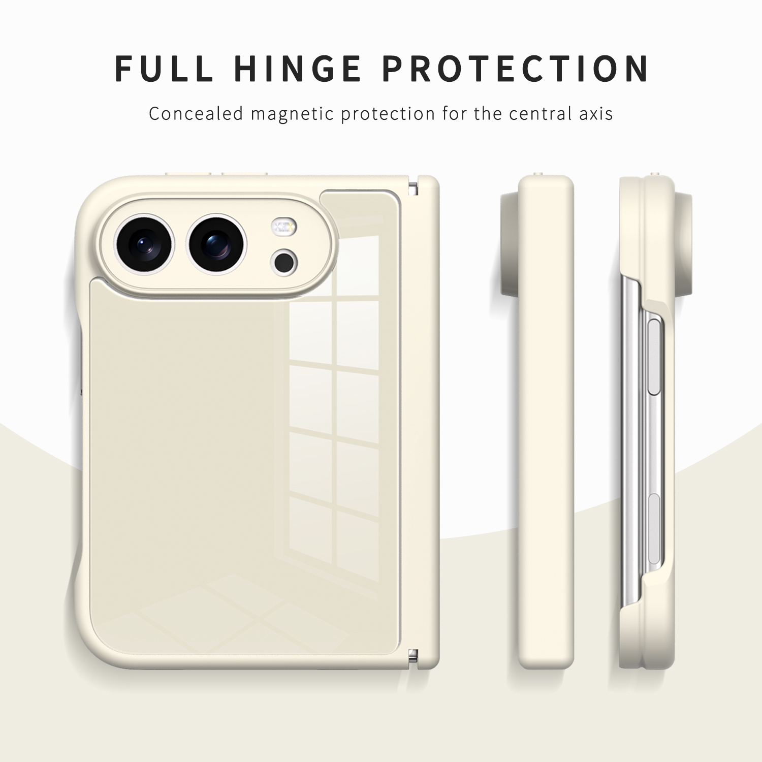 TEMU Phone Case - Foldable Phone Case: Designed For Iphone Duo/for Iphone Fold/for Iphone Ultra, Featuring Integrated Hinge Protection, Scratch