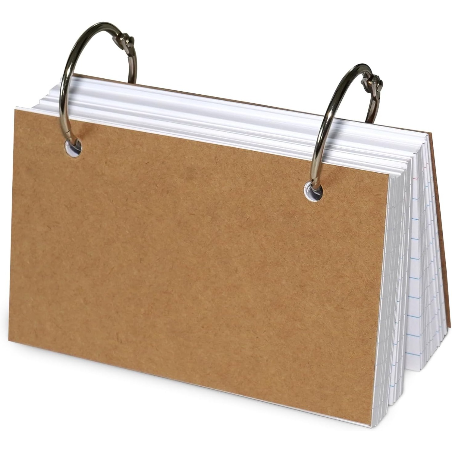 note card ring binder 3x5 Lined Index Cards with Holder and Dividers, 100 Ruled Cards, Black : Office Products This product is acid Flash Card Rings | Study