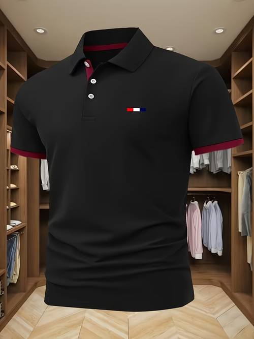 edition summer mens three color red and white printed shirt with a color slightly offering high end outdoor a stylish and casual mens short sleeve shirt