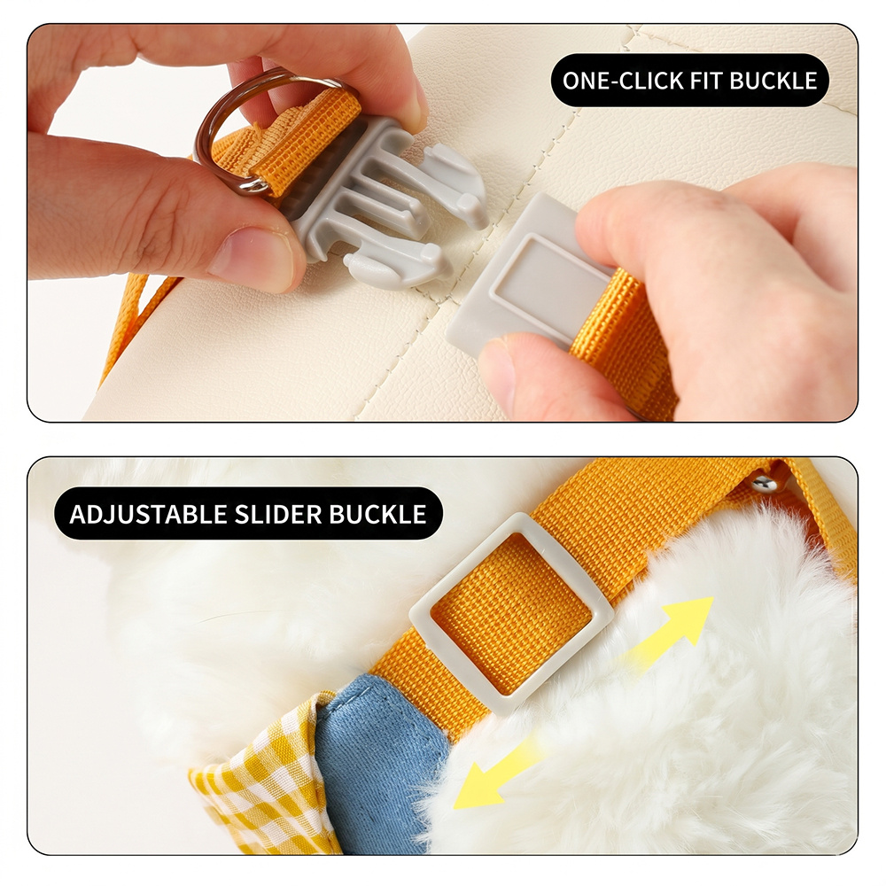 Personalized Custom Pet Harness and Leash Set