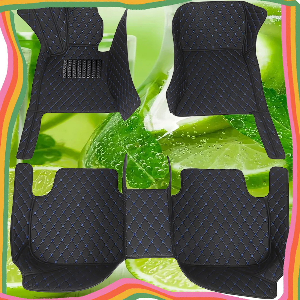 TEMU For Ford 2007-2016 Premium 3d Pu Leather Car Floor Mats | Left-hand Drive | Durable And Stylish Interior Accessories, Mats With 360Â° Full
