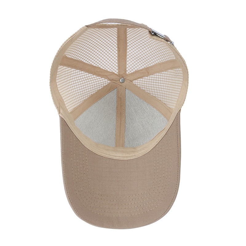 Men'S Summer Breathable Mesh Baseball Cap, Outdoor Sports Duckbill Hat, Korean Trendy Men'S Hat