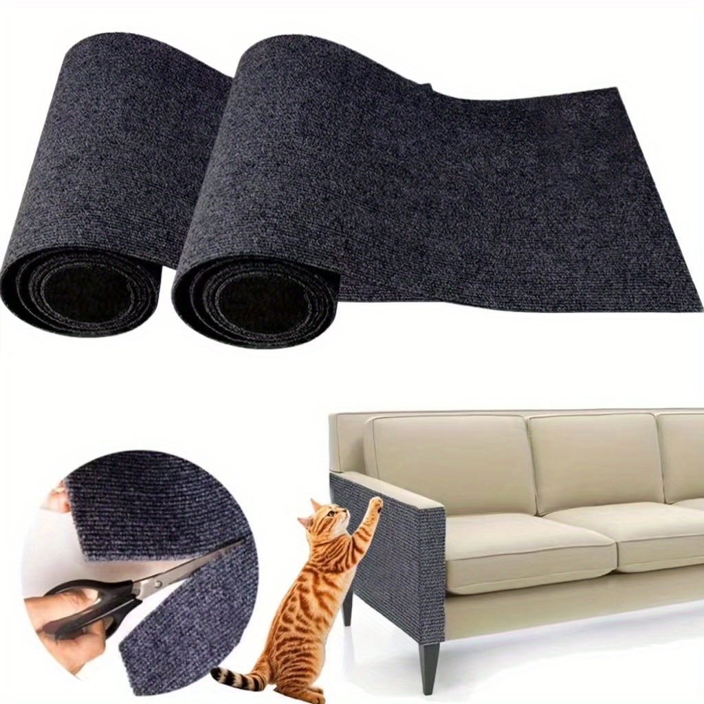 1рулонсамоклеящейсязащитыдлякогтейкошекимебелисустойчивойкцарапинамповерхностью-Большой-Подходящаялентадлястен,дверей,диванов,кошачьихдеревьев-Легкаяустановка(40,01смx200,0см)длявладельцевкошек,полов,полок