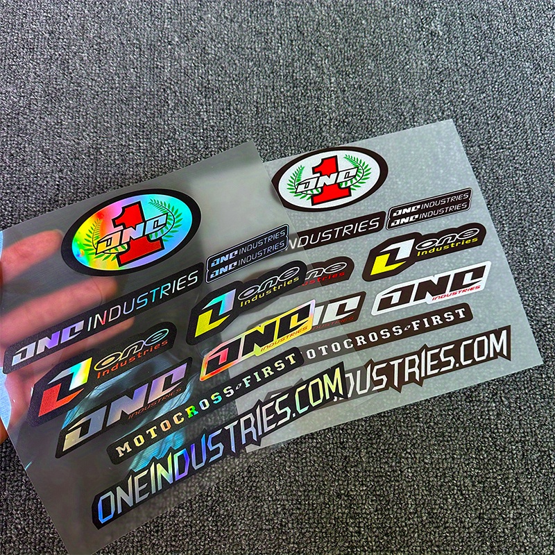 Lot D'autocollants One Industries - Décos Moto, Stickers Génériques Neufs