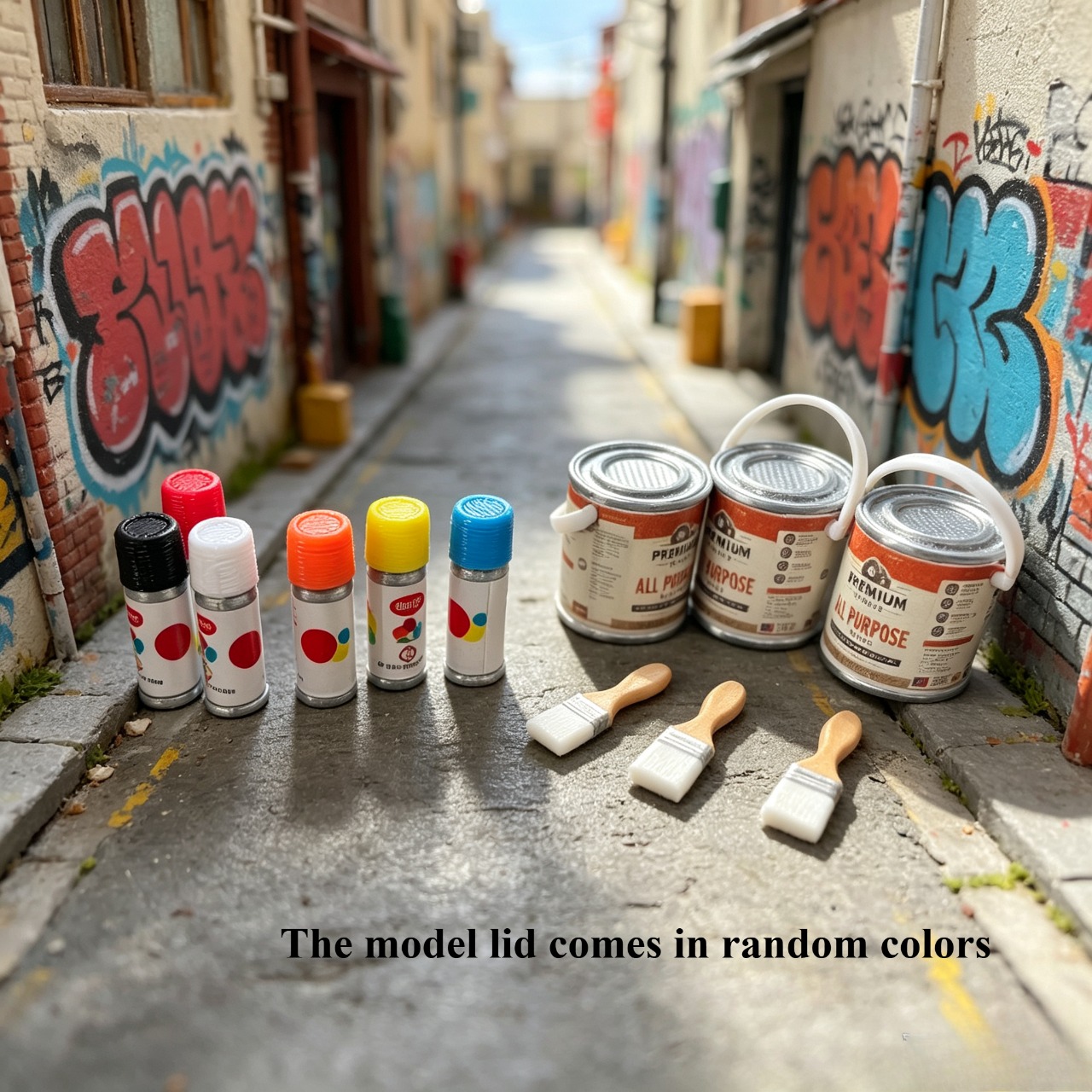 TEMU Lot de 12 pièces d'ornements décoratifs miniatures pour maison de poupée, accessoires de scène minuscules réalistes pour diorama de maison de