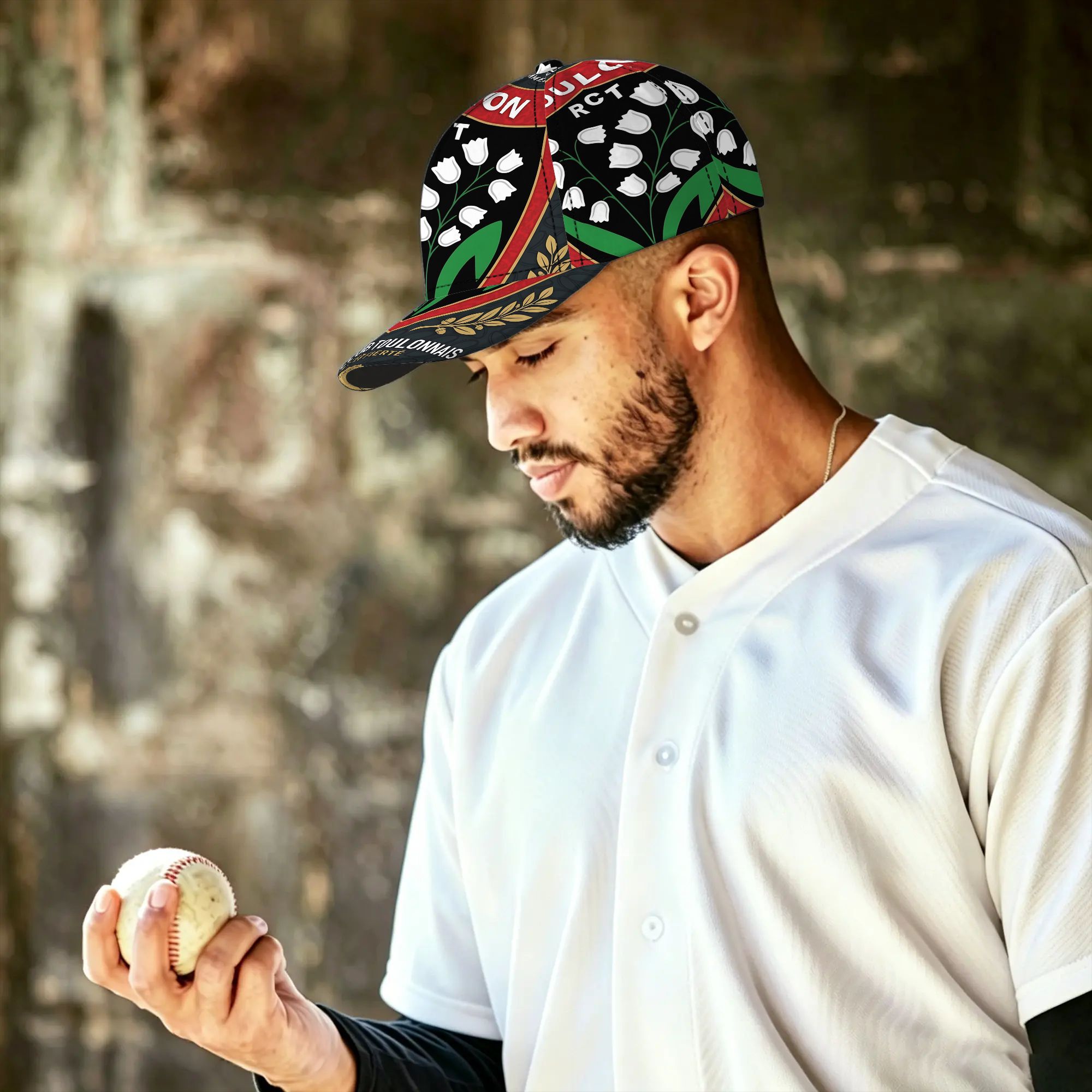 TEMU Casquette unisexe avec logo du Toulon RCT - Couleur unie, RCT pour fans, tenue décontractée, cadeau de voyage adapté aux cadeaux de fêtes
