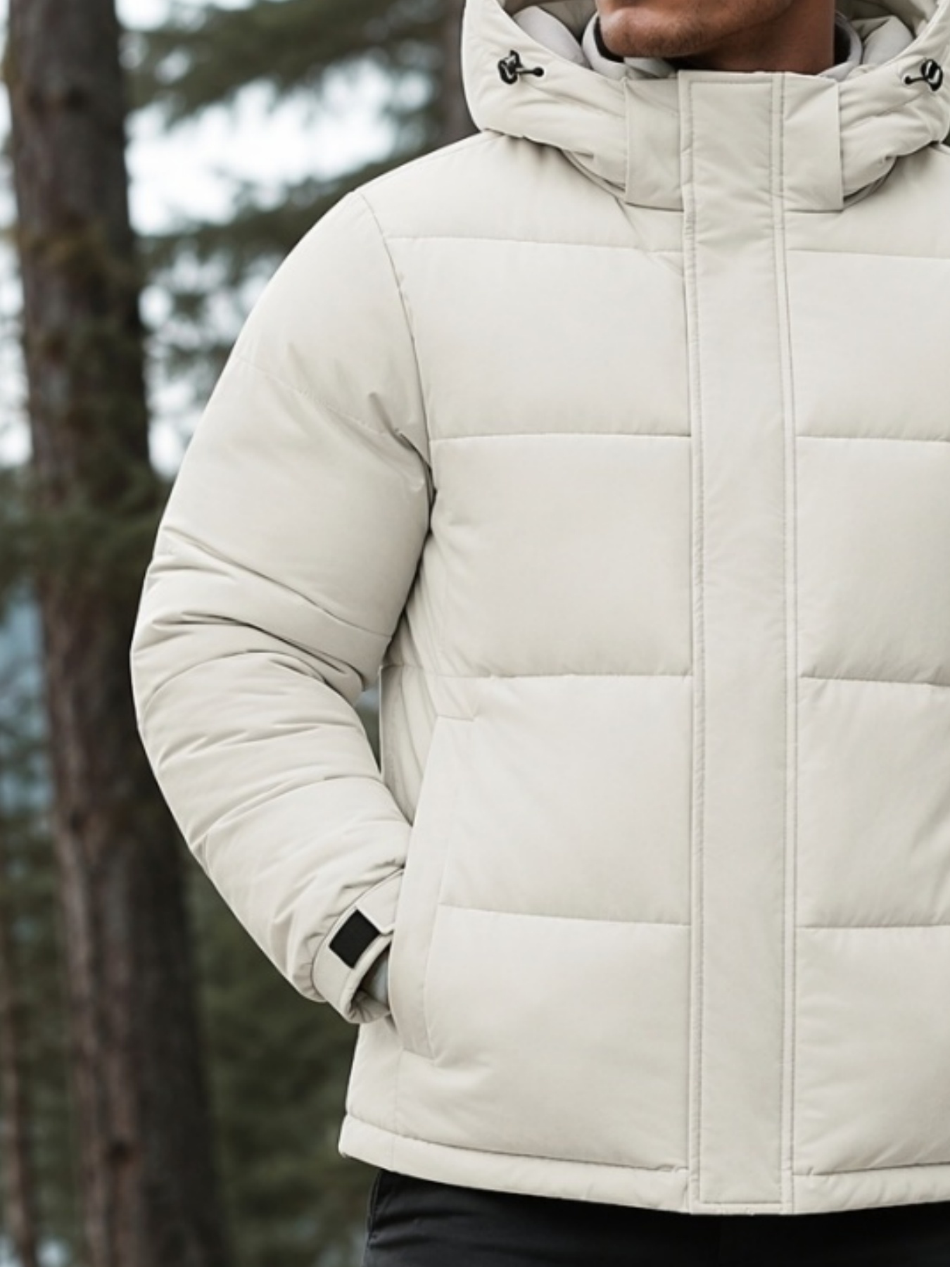 Men's Graphene Uniform Short Jacket for Winter