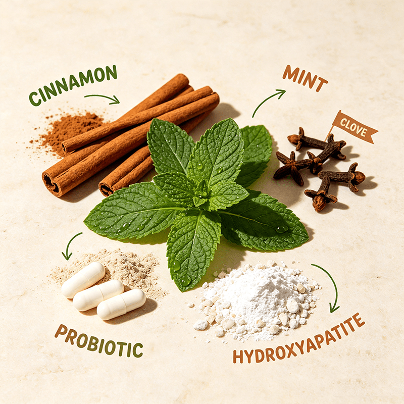 Cinnamon, Clove & Mint 3-in-1 Ultra Bright Toothpaste