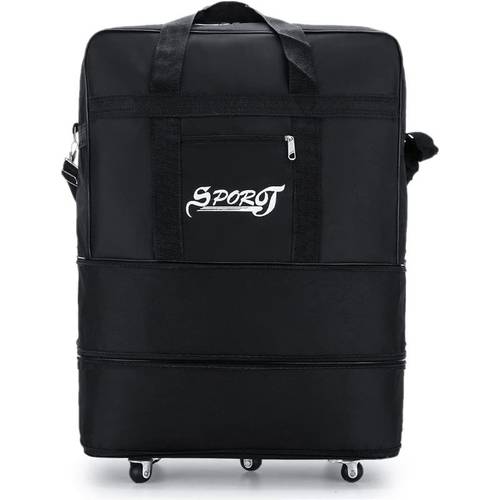 expandable extra large travel oxford duffel bag with wheels lightweight traveling foldable suitcase central hardside expandable luggage with spinner wheels