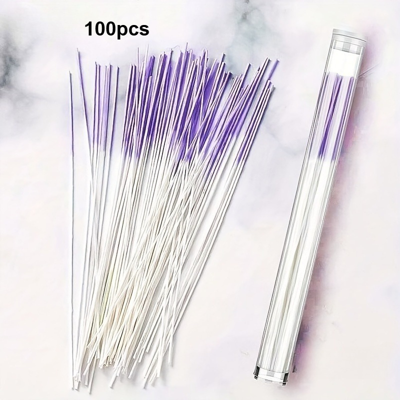 100pcs Unscented Ear Piercing Cleaning Floss, Plastic Ear Care Tools For Men And Women, Anti-blocking Ear Piercing Dirt Cleaner Lines