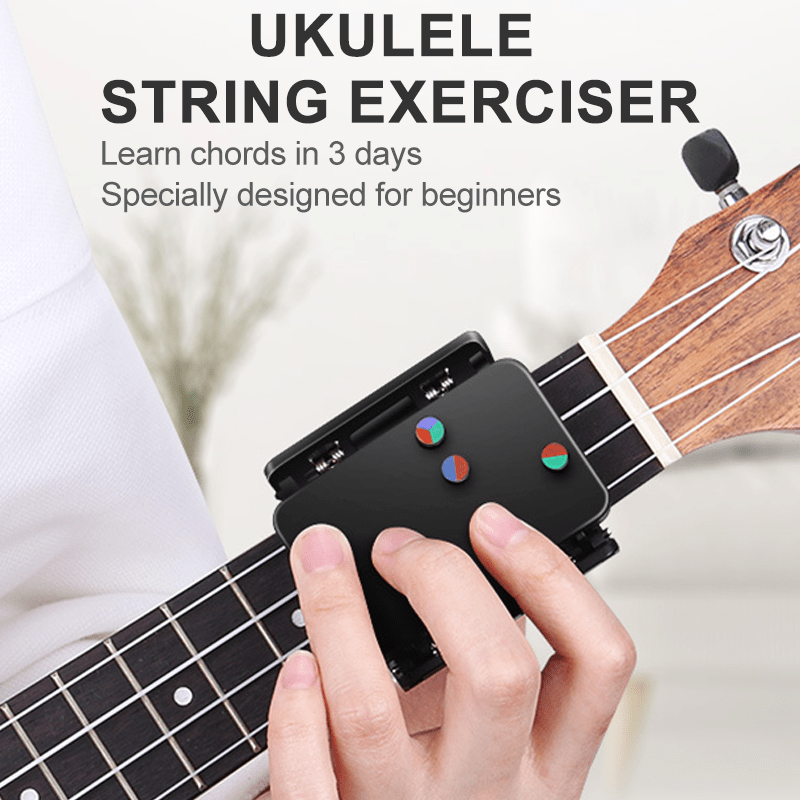 

-key Ukulele Chord Guide - Beginner's Practice Tool, Mixed Colors, Musical Instrument Accessory