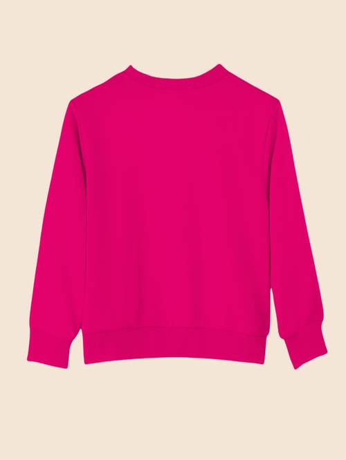 mädchen-urlaubs- und geburtstagsgeschenk für herbst und winter, rundhals-sweatshirt mit einem lässigen und stylischen druckdesign, für den innen- und außenbereich