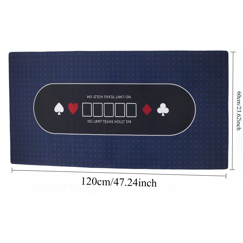 Portable Poker Table Mat for Games
