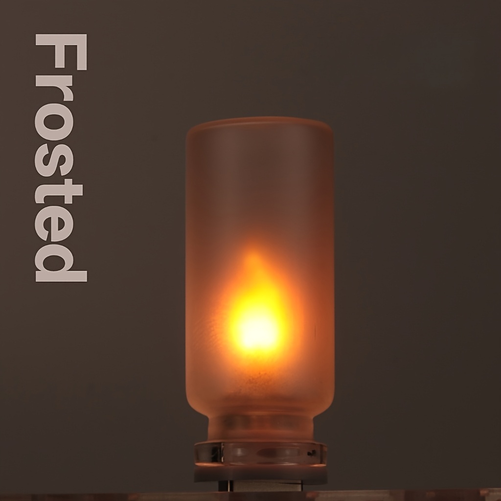 Usb Powered Led Simulation Flame Candle Night Light, A Creative Atmosphere, Suitable For Bedroom, Car, And Ideal For Parties, Christmas, And New Year Gifts
