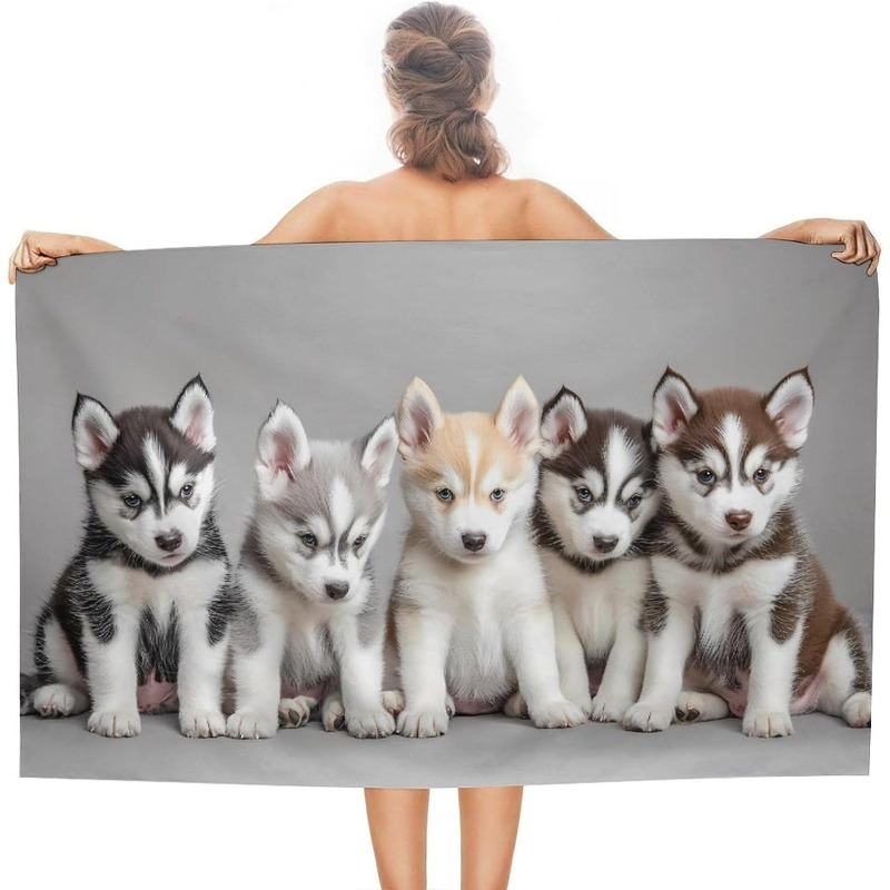 

1pc Towel, 27.5x55 , -dry Polyester, Towel For , Spa, , Gym, Unisex Adult Towel