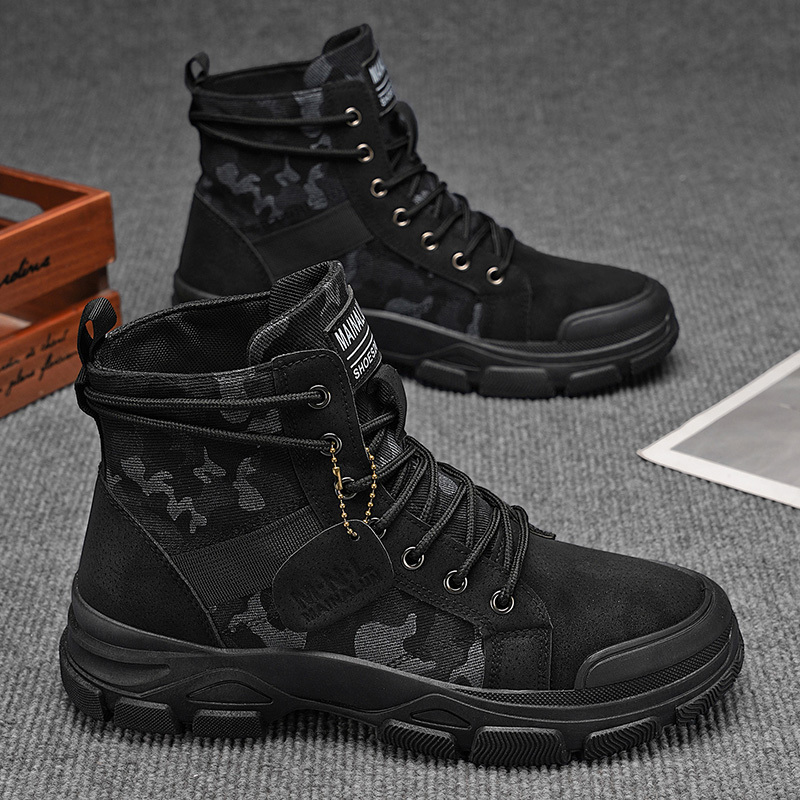 Men's Waterproof Hunting Boots, Low Cut Design