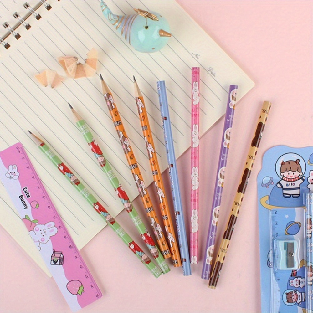 gift pencil set 8set pencil set school supplies set gift box gift   pencil stationery gift exam preparation study tools   premium pencils smooth writing highquali Product details 1