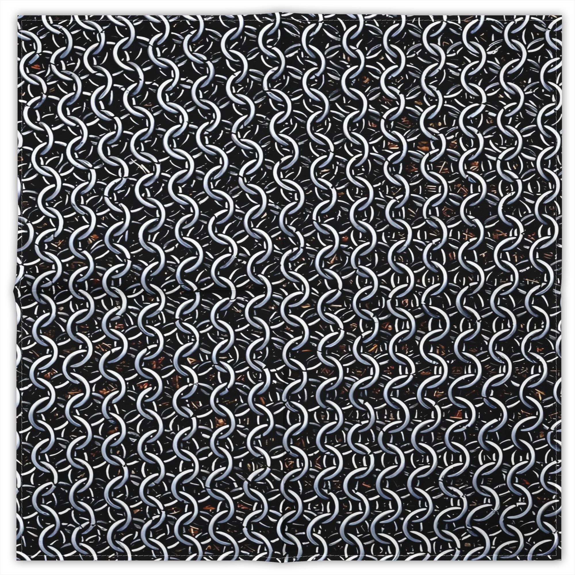 TEMU Pañuelo de de Malla, Material de Poliéster , Ideal para Accesorios de Cabello, Decoración Facial y de Cuello, Accesorios de Moda