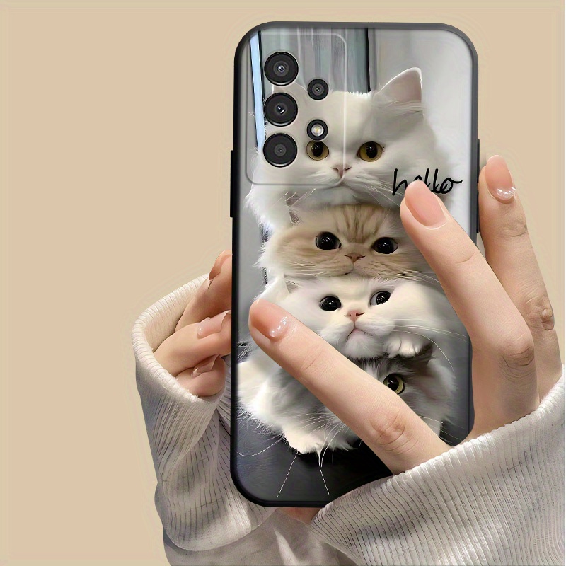 TEMU Phone Case A04 A04s A05 A05s A06 A13 A14 A15 A16 A22 A23 A24 A25 A32 A33 A34 A35 A52 A52s A53 A54 A55 5g S21 S23 S24 Fe S22 , Black Protective