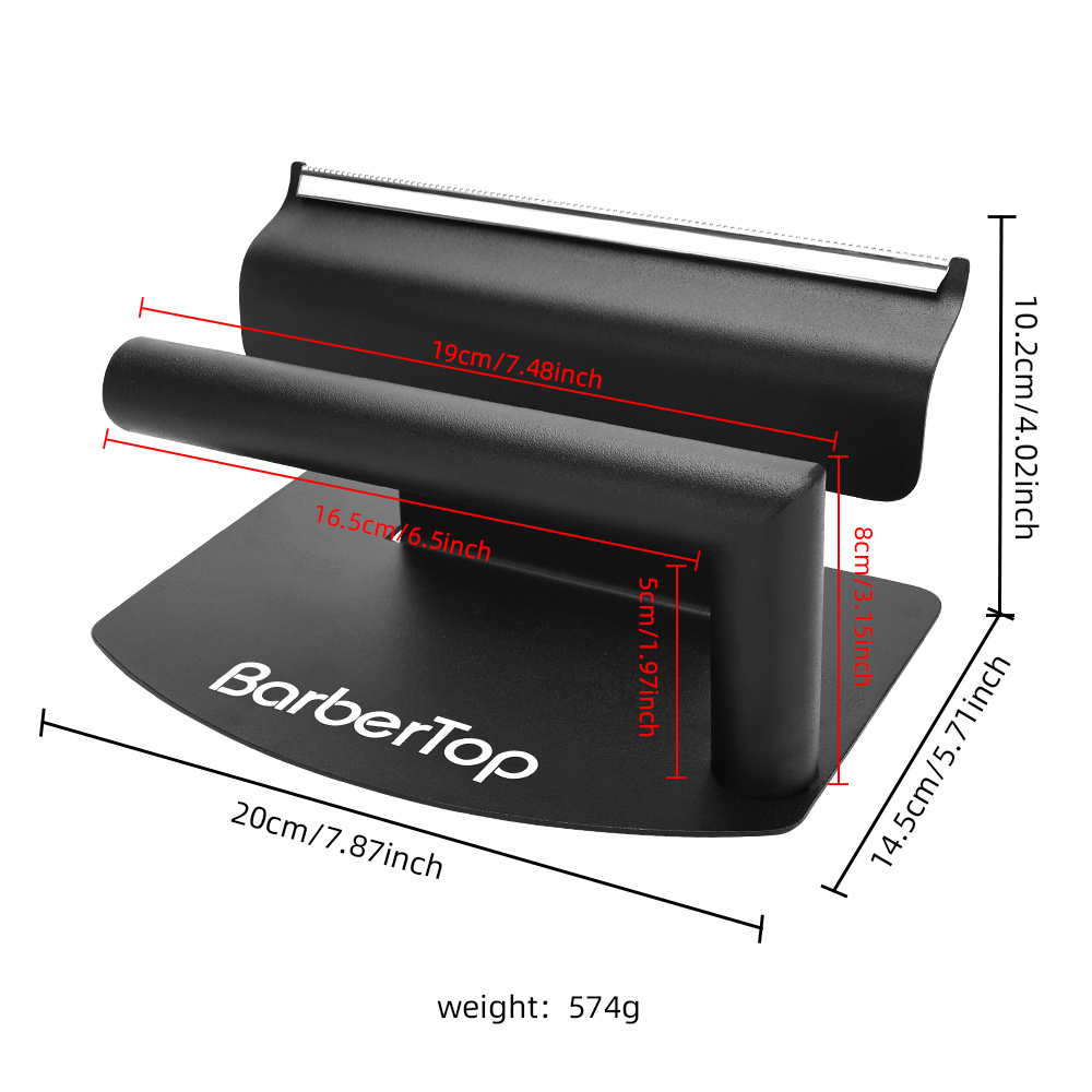 Image of 1pc Golden/black Foil Cutting Rack With Brand Print, A Hair Dye Foil Cutting Tool Suitable For Professional Hair Salons, Easy And Practical, Making It A Great Gift Option