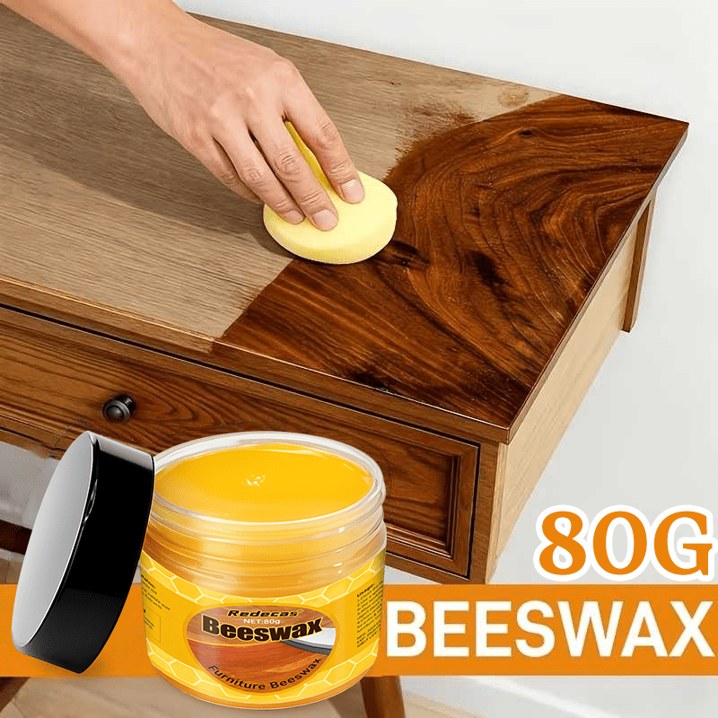 beeswax wood protector enhances brightness and   non greasy suitable for cabinets stairs and cutting boards