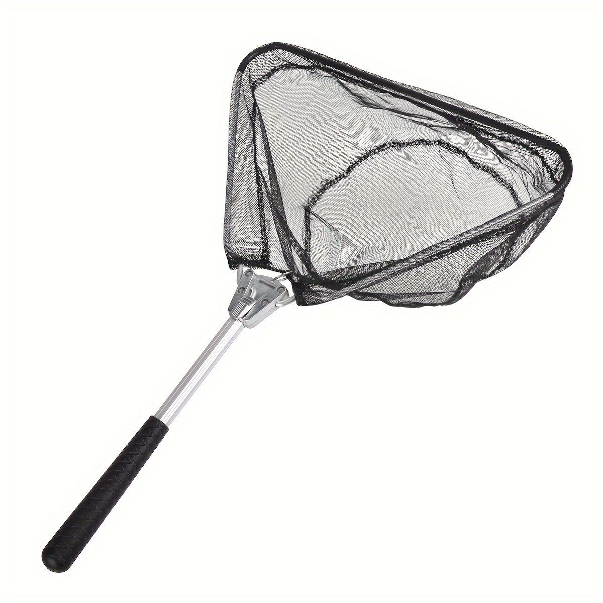Foldable Aluminum Alloy Fishing Net, 19.69-Inch Telescopic Handle, Durable Nylon Net, Suitable Women&#39;S Day, Mother&#39;S Day, Father&#39;S Day Gifts, Fishing Accessories Stunning Design Aluminum Alloy Rod