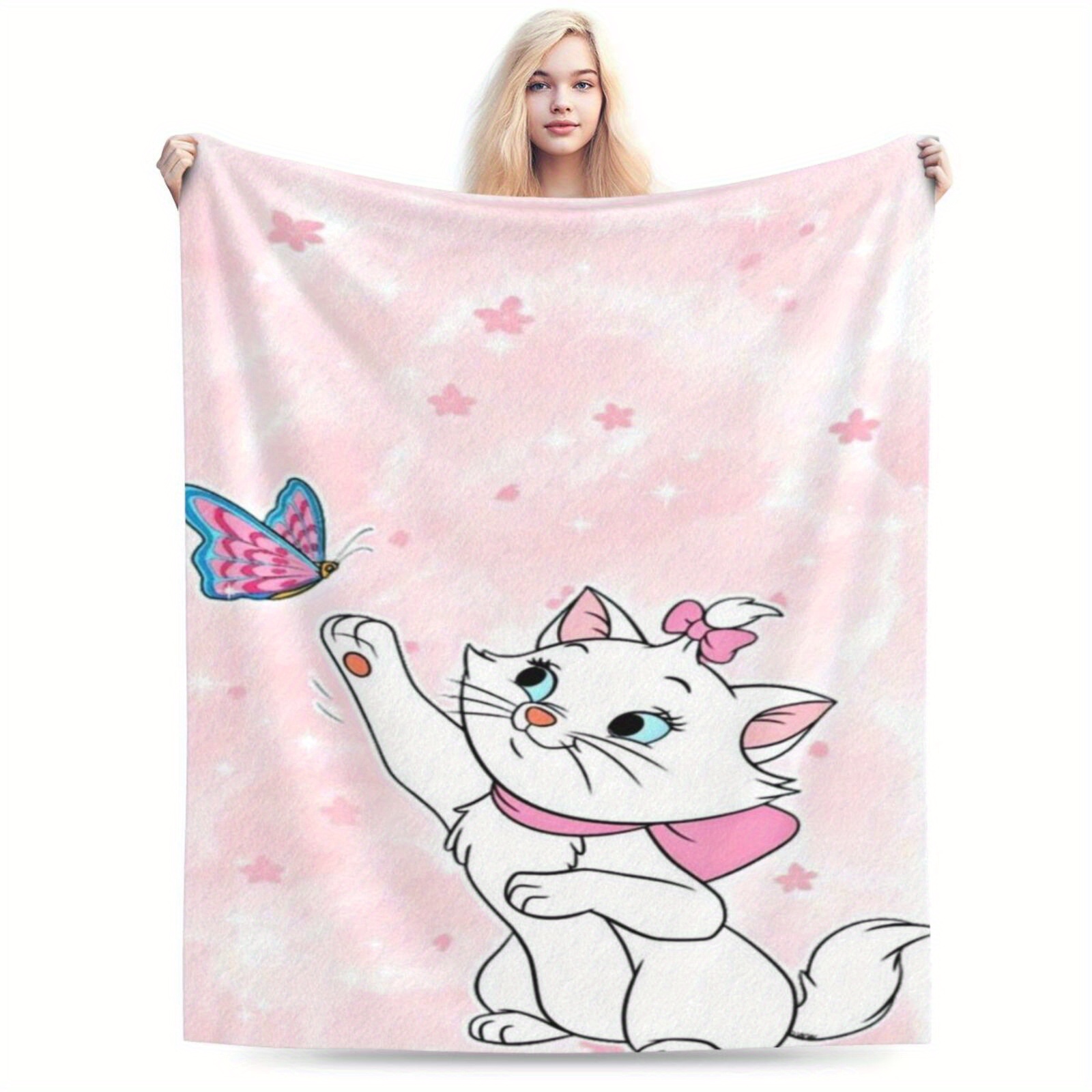 

Cat Blanket, , , , , , Polyester, For Sofa, Bed, Car, , Camping