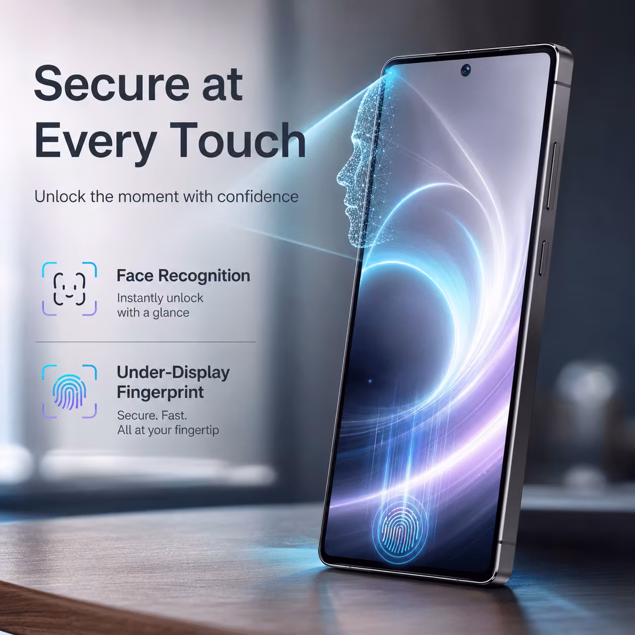 6 8 inch hd touchscreen unlocked 4gb 64gb rom expandable standby facial recognition set additions senior courier Product details 4