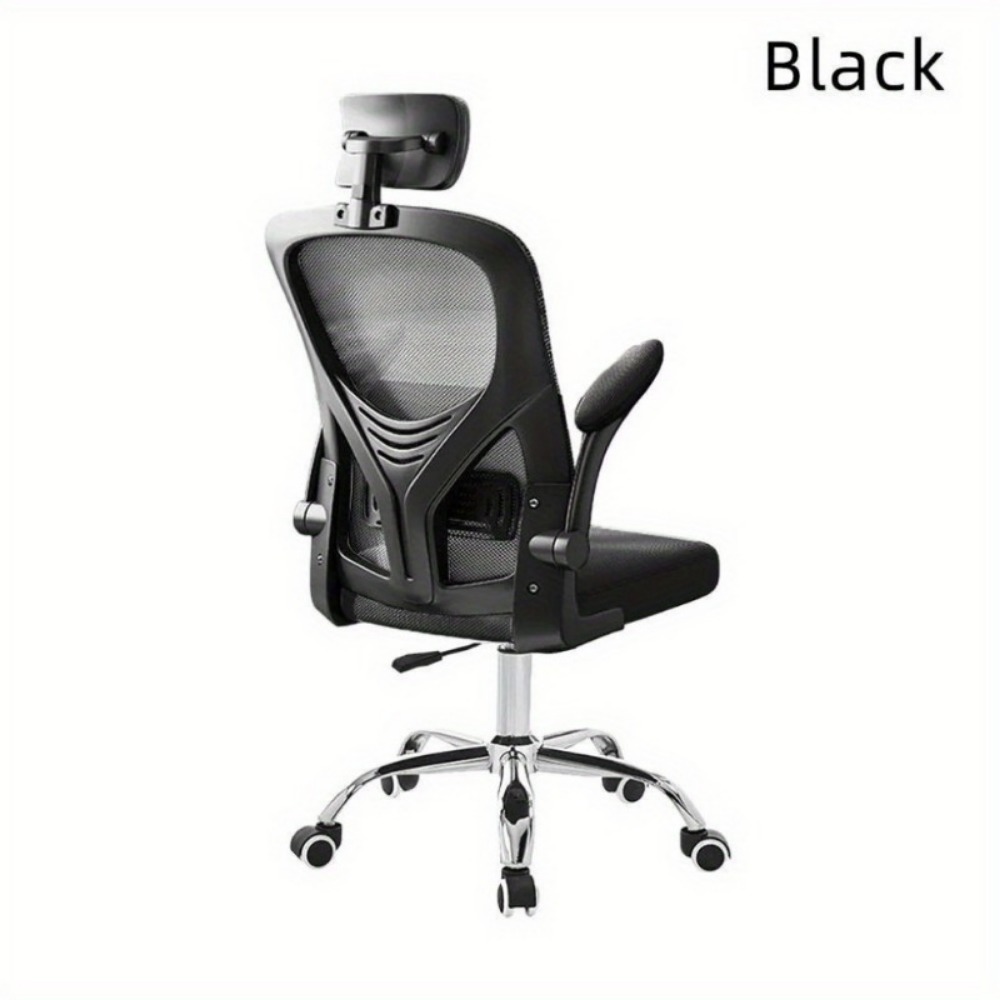 ergonomic computer desk chair with a mesh design featuring a swivel function and gas lift for height adjustment measuring 100x50x55cm details 8