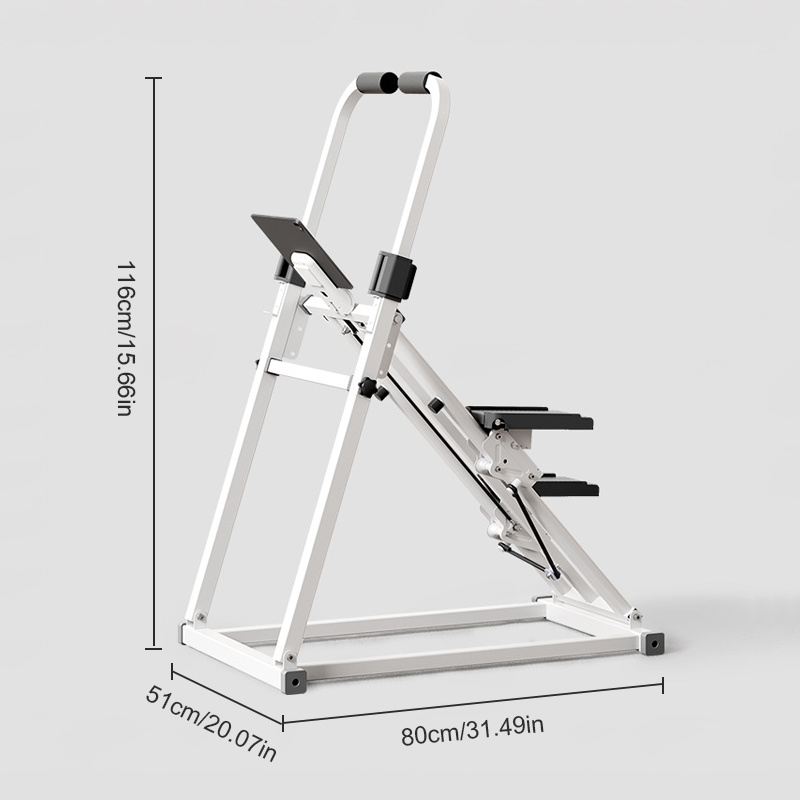 climbing machine with elastic   system is easy to assemble and is a foldable exercise equipment it combines aerobic and strength training and provides full   fullbody workout home fitness equipment portable workout equipment foldable design lightweight fitness tool     system   band trainer fitness climber healthconscious individuals busy professionals Product details 0