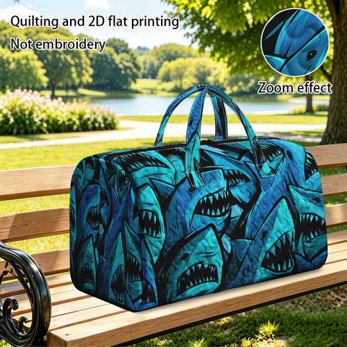 2d flat aggressive quilted tote hand bag large capacity soft and comfortable simple quilted texture elegant men and women outdoor picnic non food contact non food contact 2d flat