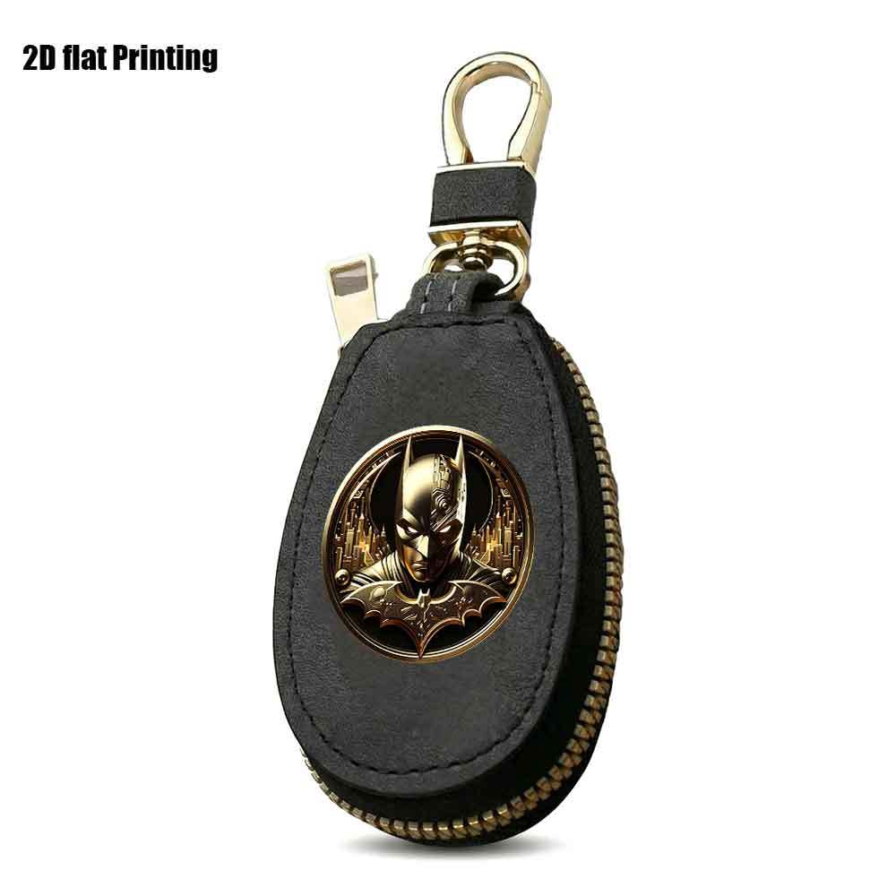 TEMU Bros Bros Brand Batman : Trousse à clés portable imprimée motif Batman : Noir, cadeau idéal pour des pères, pour , convient pour quotidiennes et