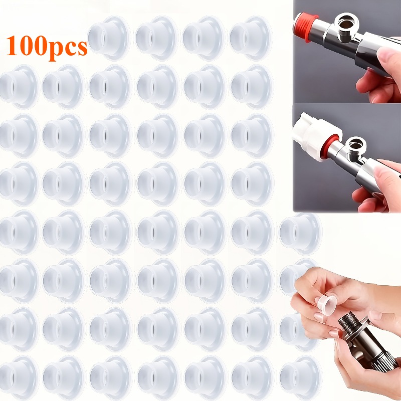 TEMU 100 High-quality Leak-proof And Heat-resistant Sealing Washers - Specifically Designed For Faucets, Durable And Long-lasting. Suitable For Hot