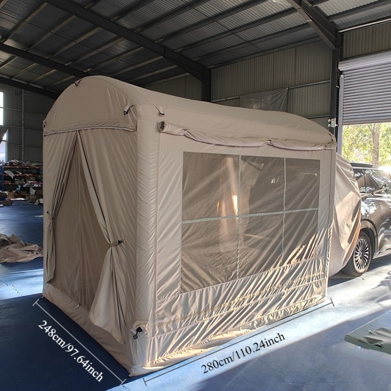 outdoor suv inflatable tail tent for camping windproof family tent portable and lightweight quick open tent Product details 5