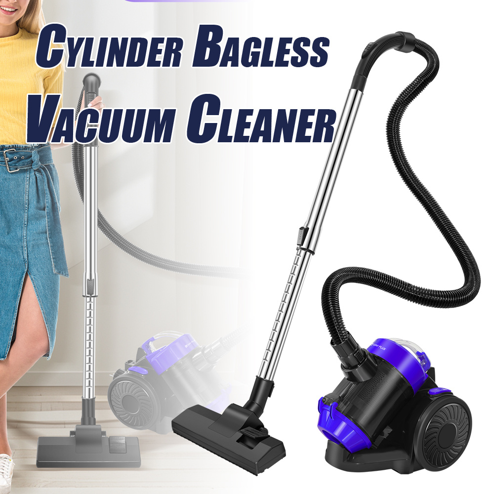 TEMU Cylinder Bagless Vacuum Cleaner, Lightweight, 1.8l Dust Capacity, Powerful 800w , Triple Filtration, Turbo & 3-in-1 Multi-tools, Vacuum Cleaner