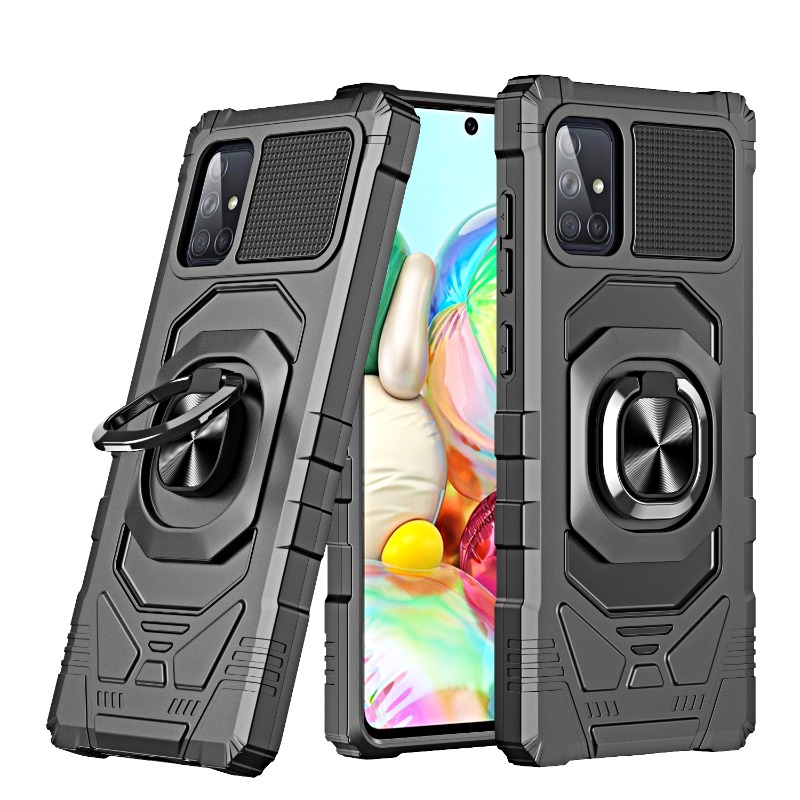 TEMU Phone Case: Armor Suitable For A42 51 52/52s 53 54 55 56 71 72 73. Shockproof Heavy-duty Hard Shell Phone Protective Case With Magnetic 360 Â°