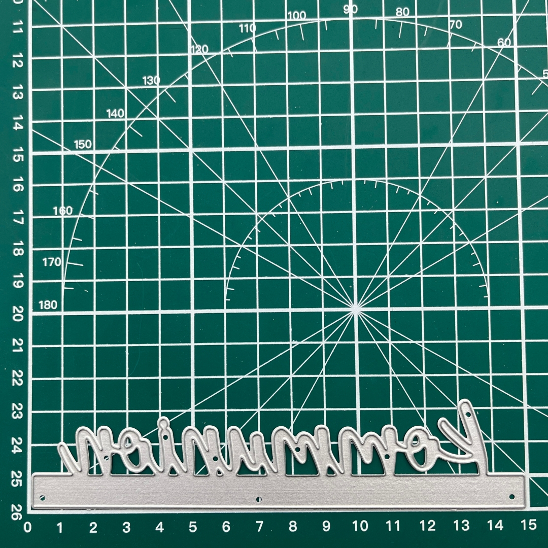 New Font Metal Cutting Die For Christmas Cards, Making, Paper Craft Knives, Dies, , Template Making.