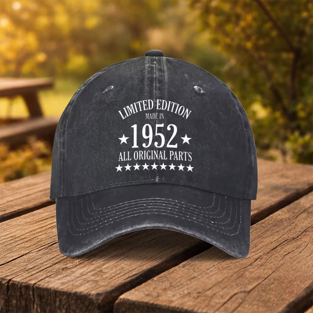 TEMU 1pc 1952 Edition Commemorative Printed Baseball Cap, Unisex Fashion Cap, Suitable For Outdoor Sports , In A Of Colors