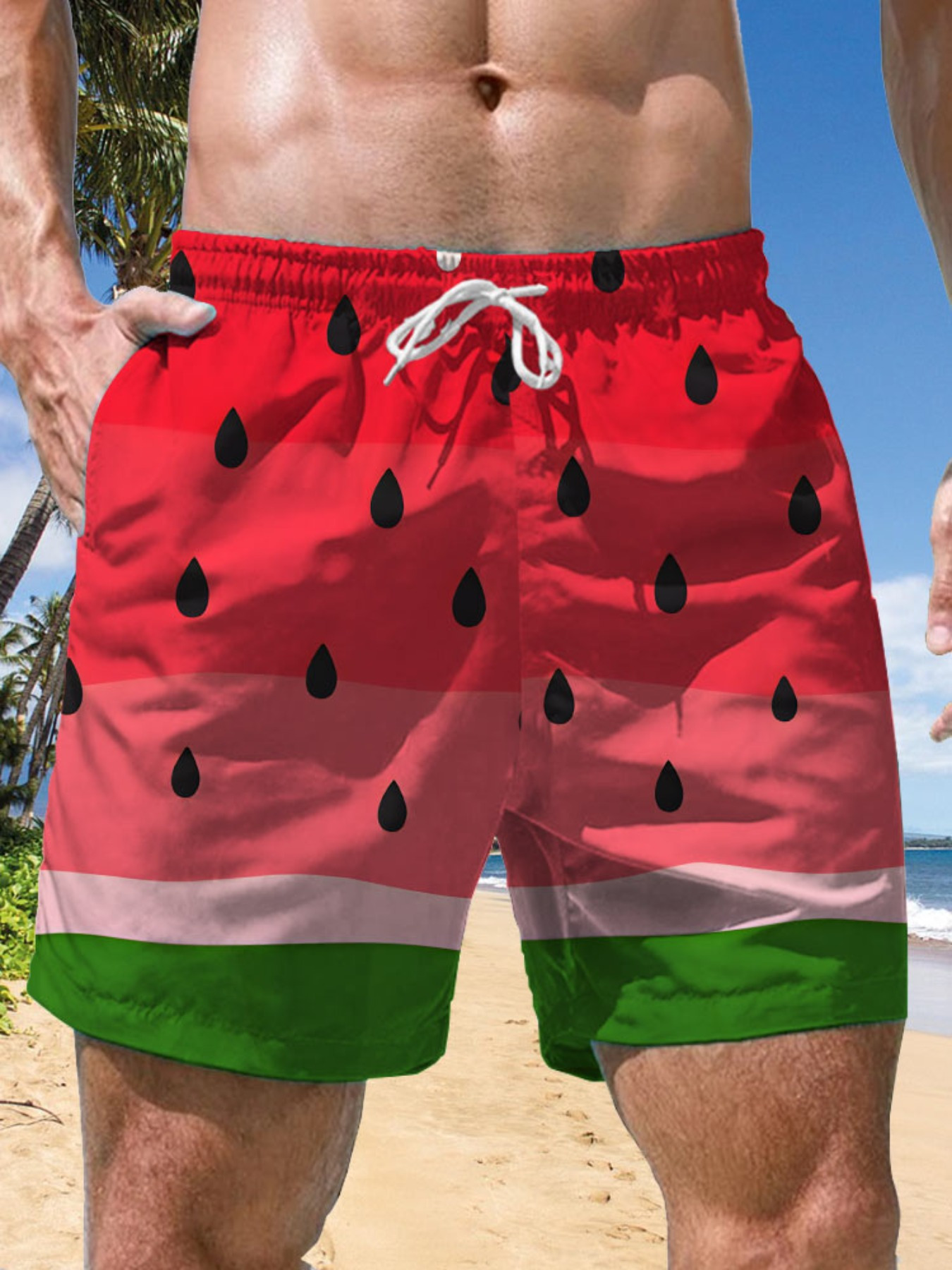 shorts playa hombre estampado bañador Temu Ecuador