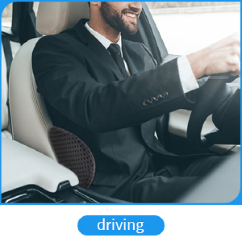 lumbar pillow lumbar support pillow for office chair and car seat back support pillow for lower back relief support cushion back pillow for sleeping driving resting Product details 2