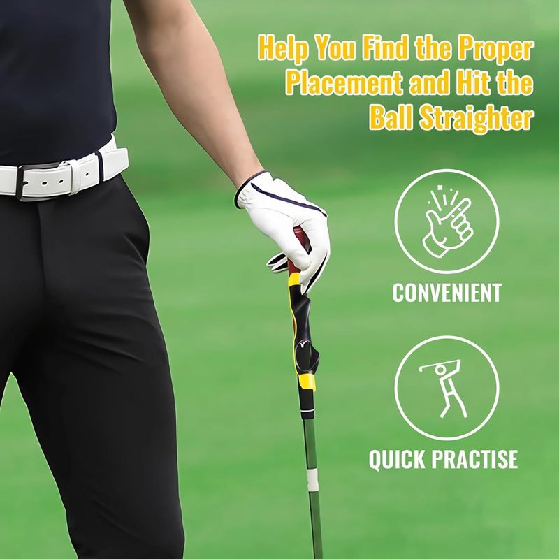 grip position golf grip trainer hand Temu Australia - Main Image