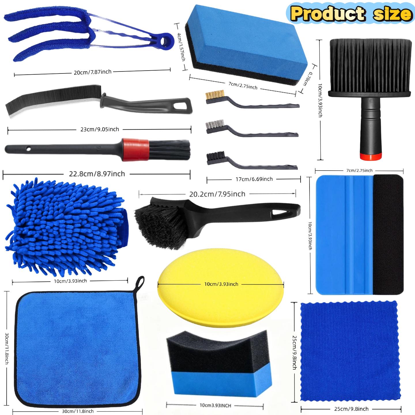 A Complete Set of Car Cleaning and Maintenance Tools, Including... product image 6