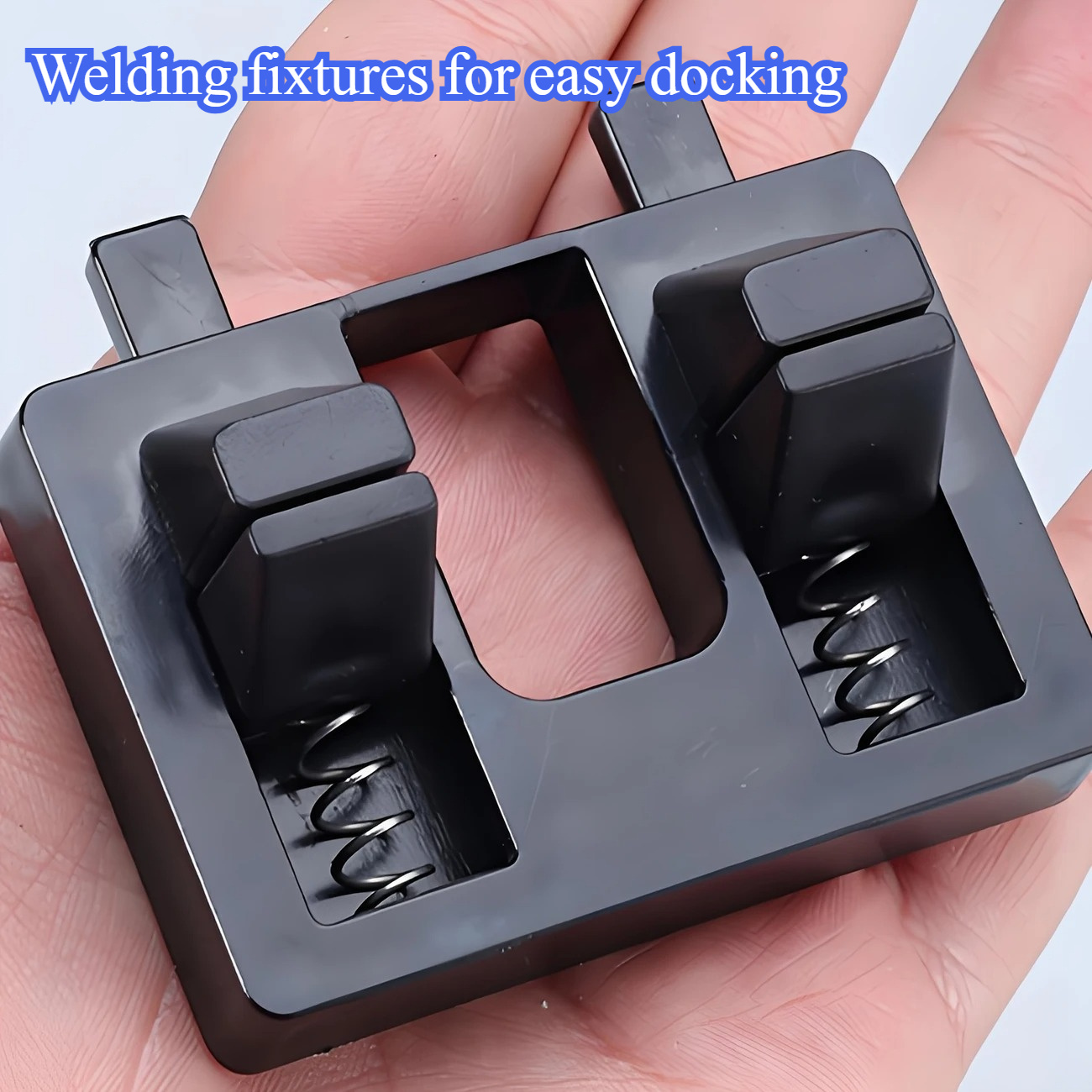 TEMU 1pc Professional Wire Welding Clamp With Spring Clamping Design, Portable And Easily Adjustable Soldering Station Wire Clamp, Wire Brazing
