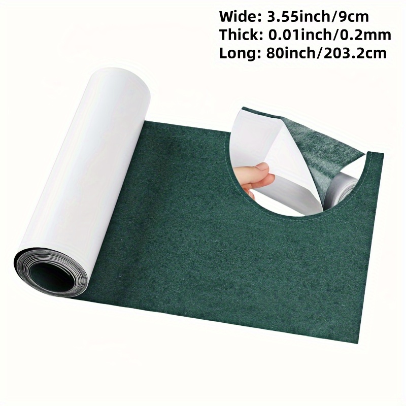 TEMU Nastro isolante autoadesivo per pacco batterie - Nastro elettrico verde per batterie 18650 21700 26650, rotolo da 3,55"x2m, sigillante durevole