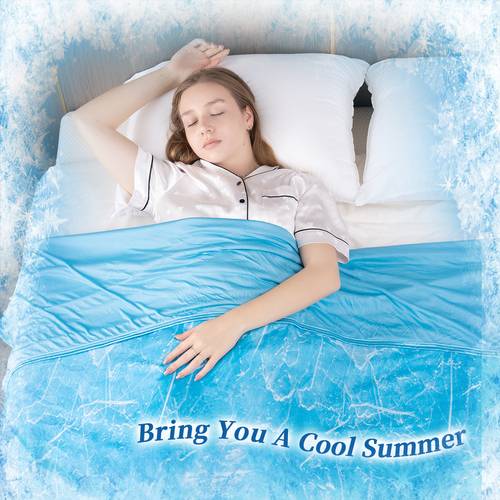 cooling blankets for hot sleepers summer blanket thin lightweight breathable soft double side blanket for bed couch sofa for