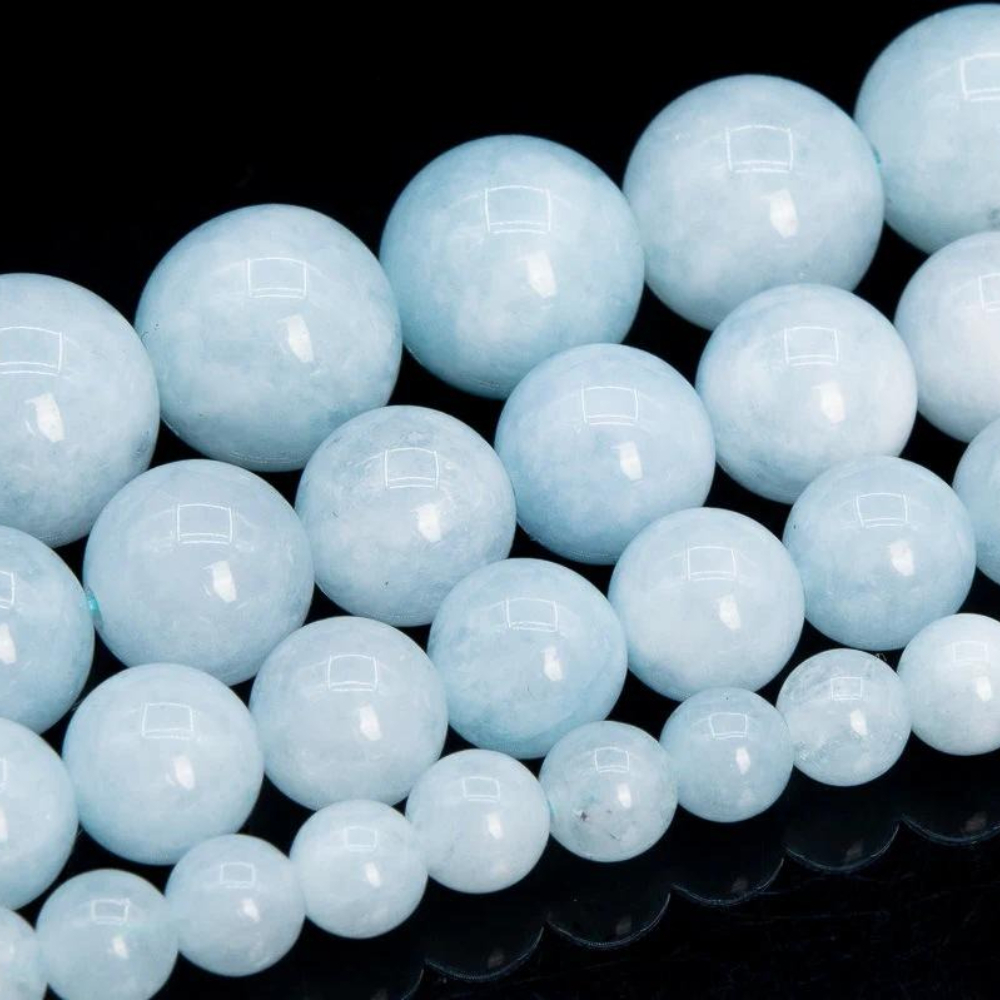 TEMU 4/6/8/10mm Natural Stone Round Loose Beads For Handmade Crafts, Suitable For Stylish And Elegant Bracelets, Necklaces, And Women's Earrings.