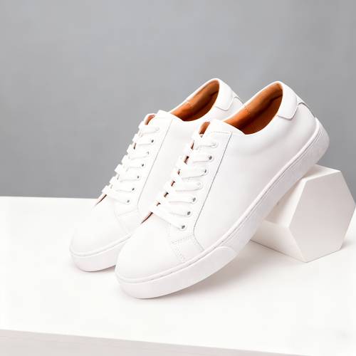 new mens commuting shoes comfortable leather casual sneakers easy and versatile breathable white mens shoes