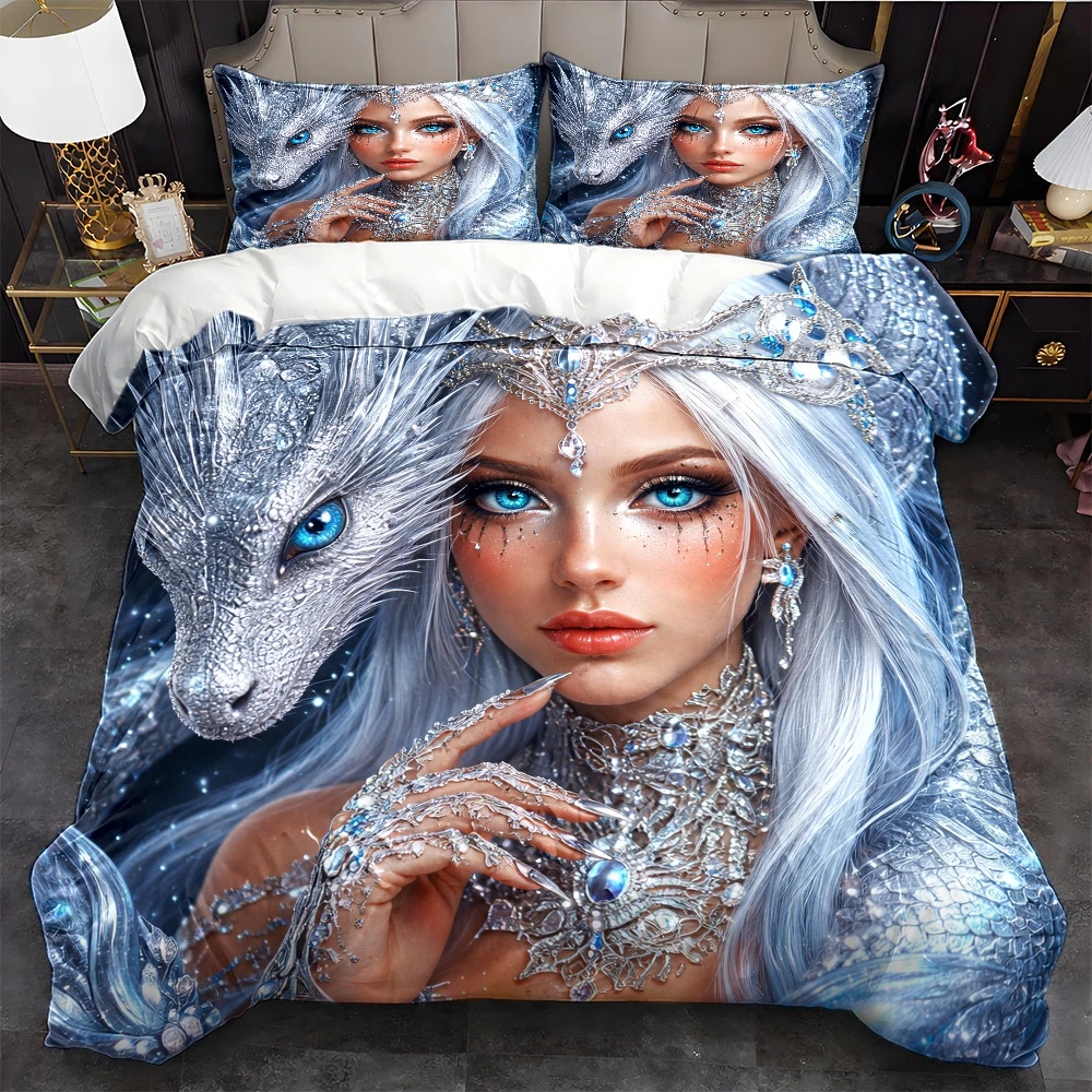 TEMU 3pcs Themed Bedding: 1 Duvet Cover   2 Pillowcases. The Duvet Cover Set Is Suitable For And Machine Washable, Featuring A Hidden Zipper Design